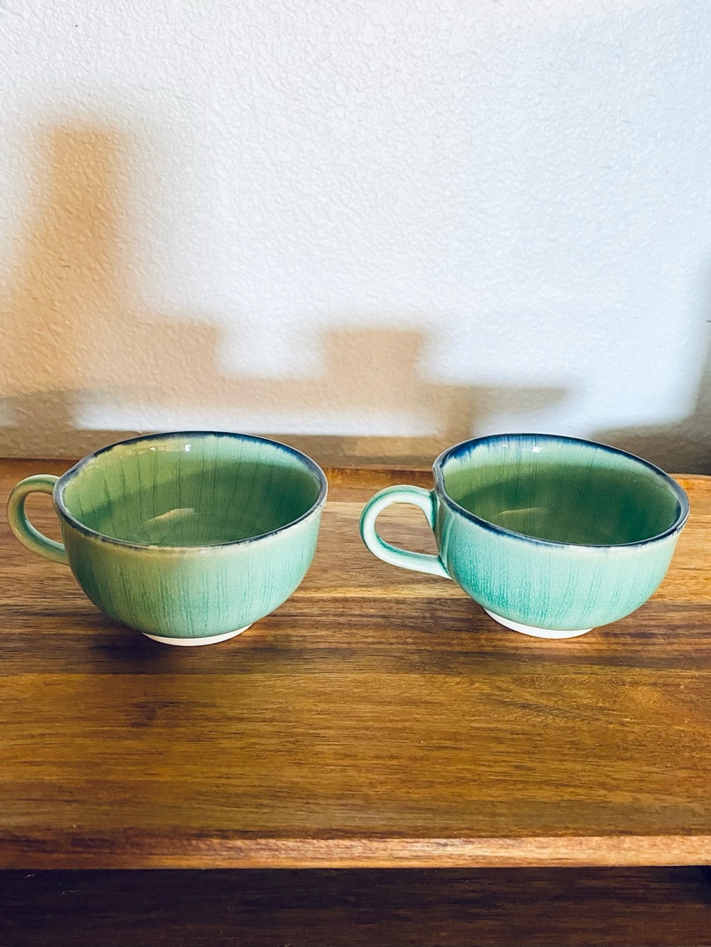 Pottery Barn 4 Set Espresso Tea Cups 4oz Made in Japan Vintage Drinkware - Picture 6 of 8